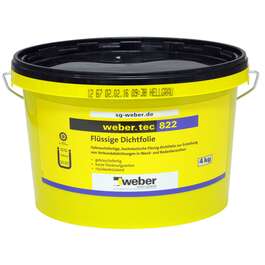 Waterproofing  WEBER TEC822 H. 4kg