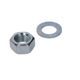 NUT+WASHER  M22 2TK/PK