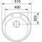 VALAMU GR.FRANKE ROG 610-41 VALGE VALAMU GR.FRANKE ROG 610-41 VALGE