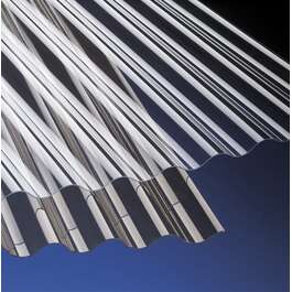 ПРОФИЛИРОВАННЫЙ ПВХ ЛИСТ ВОЛНИСТЫЙ  KLAR 900X2000