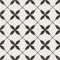 PÕRANDAPLAAT 29.8X29.8 PATCHWORK CLOVER BLACK