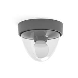 VALGUSTI NOOK 10W E27 LED IP44 GRAFIIT