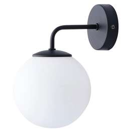 ILLUMINAIRE MAXI 25W E27 LED Black wall light