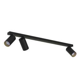 VALGUSTI MONO 10W GU10 LED MUST/KULD
