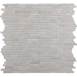 NATURAL MOSAIC  30X30 STICK MARBLE WHITE