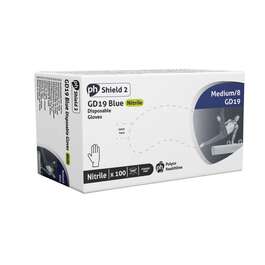 DISPOSABLE GLOVES  NITRIIL PUUDRITA 100tk/pk L