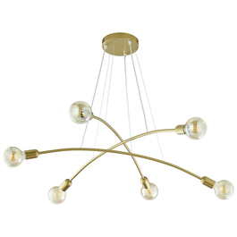 VALGUSTI HELIX GOLD 6X60W E27