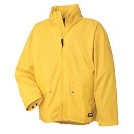 RAIN JACKET HH VOSS PU 310 YELLOW  L