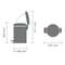 PEDAALKAST BRABANTIA NEW ICON 3L SOFT BEIGE