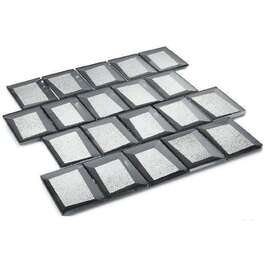 МОЗАИКА  30X30X0,8 LOXOR SILVER