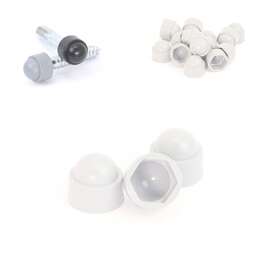 NUT COVER CAP M20 VALGE/ 2TK NUT COVER CAP M20 VALGE/ 2TK