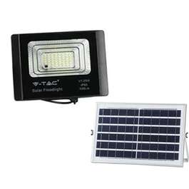 Flood Light SOLAR VTAC-25W FL 550lm 4000K IP65 MAX8H