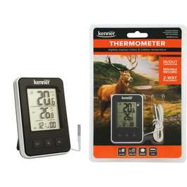 THERMOMETER  KENNER SISE/VÄLIS DT-310C + KELL