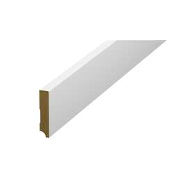 PÕRANDALIIST MDF 16x78x2400MM VALGE PURE+BASIC