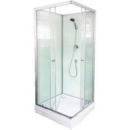DUSHIKABIIN DUSCHY 5500 80X80X185CM KAND.ALUS