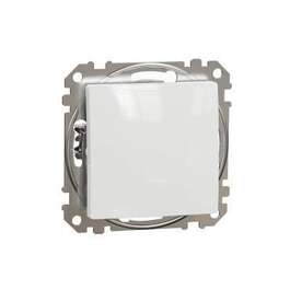 LIGHT SWITCH  SEDNA DISAIN 1-NE NUPP VALGE