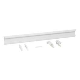 WALL RAIL ELFA UTILITY 600MM WHITE WALL RAIL ELFA UTILITY 600MM WHITE