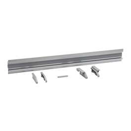 WALL RAIL ELFA UTILITY 600MM SILVER WALL RAIL ELFA UTILITY 600MM SILVER