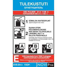 FIRE EXTINGUISHER        EOKK 6 KG