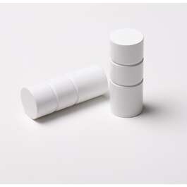 KARDINAPUU 25MM OTSIK CYLINDER VALGE 2TK