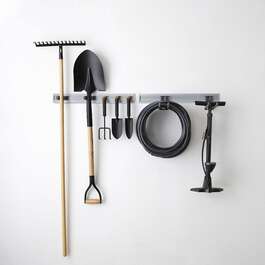 STORAGE RACK FOR GARDEN TOOLS ELFA PLATINUM