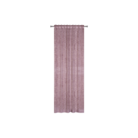 CURTAIN SANSO PINK 140x260cm WITH TUNNEL