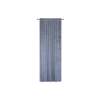 CURTAIN SANSO GRAY 140x260cm WITH TUNNEL