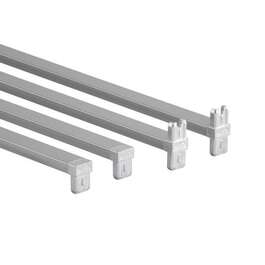BASE BAR ELFA 550x20x44mm PLATINUM/ 4 pcs