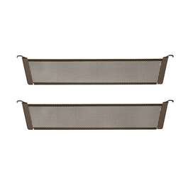 DRAWER DIVIDER NETTING ELFA 431x10x80mm GRAPHITE/ 2pcs