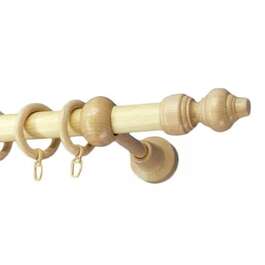 KARDINAPUU 28MM NATURAALNE 120CM