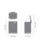 TRASH CAN BRABANTIA BO 4L PLATINUM TRASH CAN BRABANTIA BO 4L PLATINUM