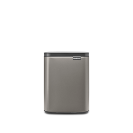 TRASH CAN  BRABANTIA BO 7L PLATINUM
