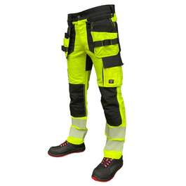 WORK PANTS PESSO URANUS FRONT POCKETS  YELLOW  52