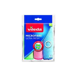 MIKROKIUDLAPID VILEDA ULTRA FRESH VÄRVILISED 3tk