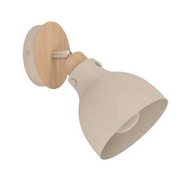 ARRECIFE Wall Luminaire 28W E27 Metal Brown/Sand