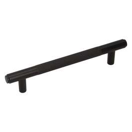 Musta mattapintainen kalustekahva RE32 128/169 mm