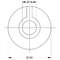 PLASTIKROSETT EXPORT 18mm VALGE PLASTIKROSETT EXPORT 18mm VALGE