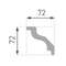 LAELIIST 72X72X2000 LUX E-8/ 2tk