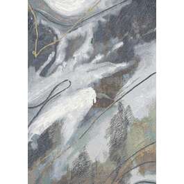 CARPET ARGENTUM 63529 80X150CM NATURAL DARK STONE