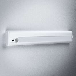 LEDVANCE 300mm luminaire with ambient light and PIR sensor, white