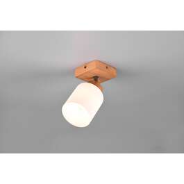 ASSAM 25W E14 Wood/White Wall Light ASSAM 25W E14 Wood/White Wall Light