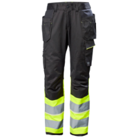 TYÖHOUSUT HH UC-ME HI-VIS RIPPTASKUTEGA KOLLANE/MUST 54