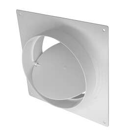 VENTILATSIOONI PLASTIST ÄÄRIK ÜMARÜHENDUSE JA KLAPIGA AFV150 D150MM