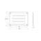 VENTILATION GRILLE  MR14105A 140X105MM METALL ANTRATSIIT