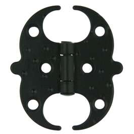 BUTT HINGE  AMIG 60x60x1,5mm MUST/ 2TK