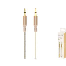 AUDIOJUHE DOT CB66 3,5mm ISA-ISA 1M TEKSTIIL
