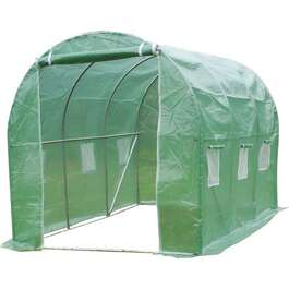 KASVIHUONE  GARDEN TUNNEL ROHELINE 2X3M