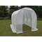 KASVUHOONE GARDEN TUNNEL VALGE 2X3M