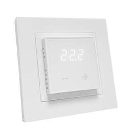 TERMOSTAAT HT106 ON-OFF ELEKTROONILINE VALGE