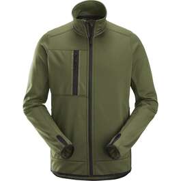 ФЛИСОВАЯ КОФТА  SNICKERS ALLROUNDWORK LUKUGA KHAKIROHELINE L